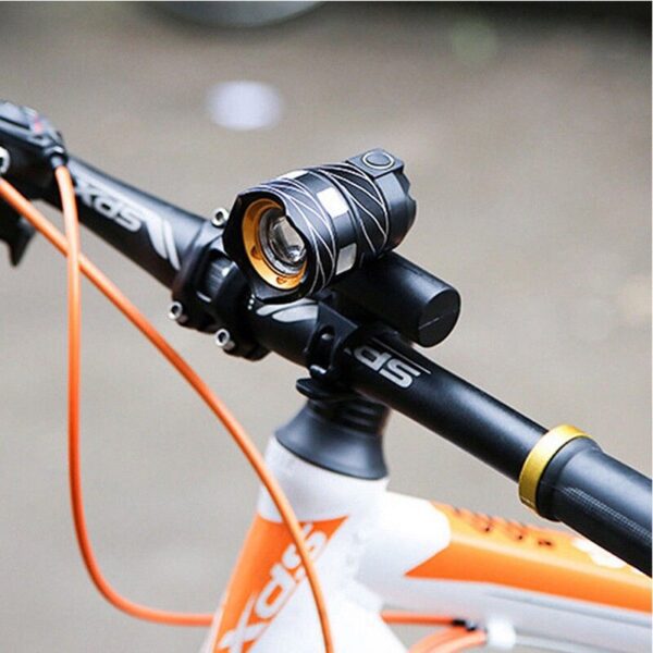 Luz delantera bicicleta. Recargable. 3 Niveles.