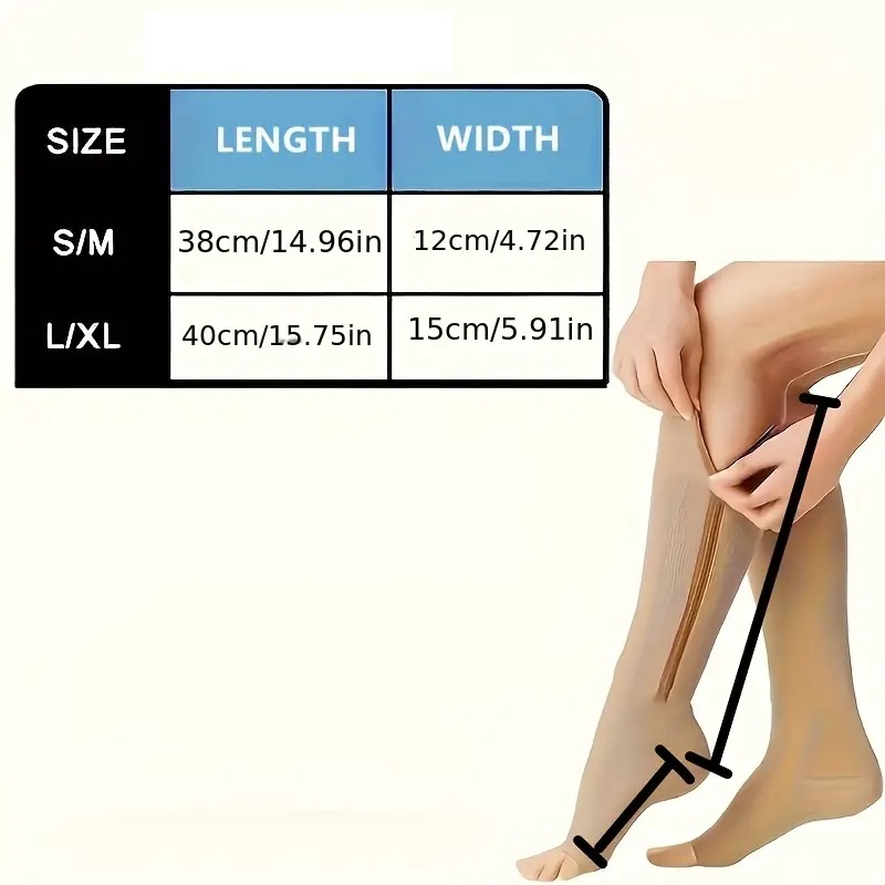 Medias compresión Lycra. Grado médico - Imagen 6